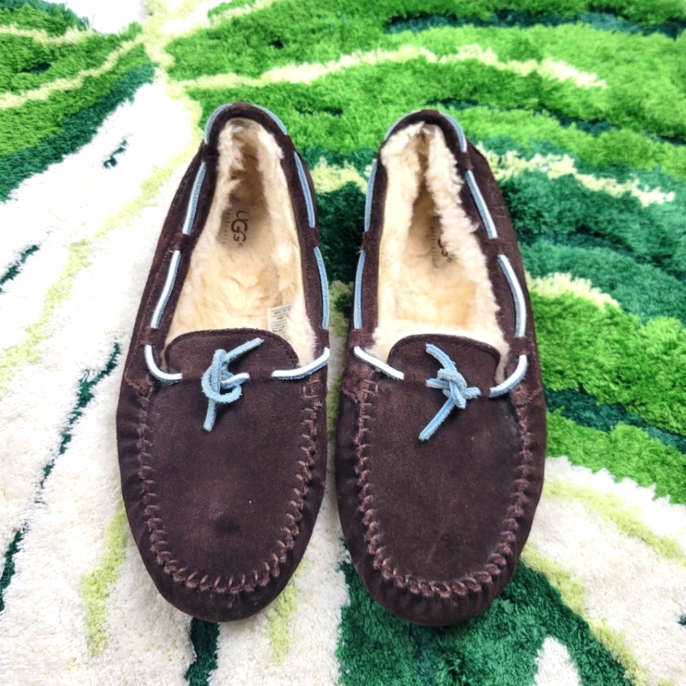 UGG Deep Brown DAKOTA Slippers